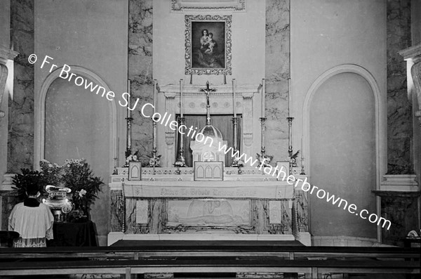 ST FRANCIS XAVIERS  RELIC EXPOSED IN CHAPEL DAYLIGHT